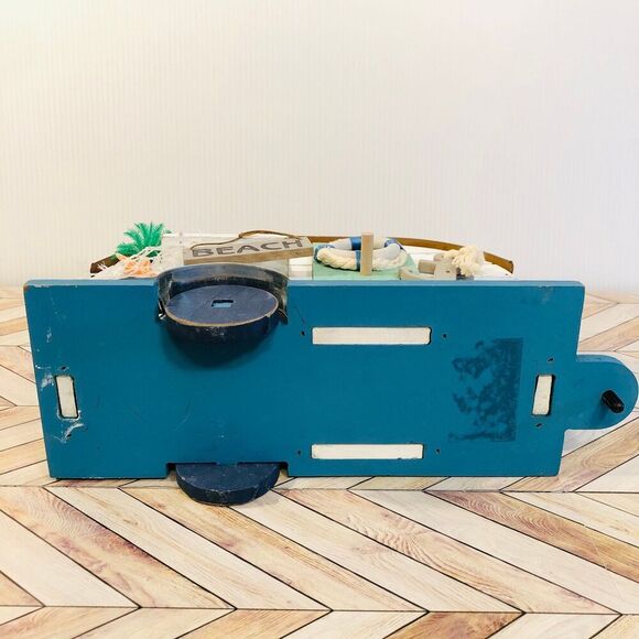 Hobby Lobby Beach Camper Wood Birdhouse Nautical Decor HTF - Picture 5 of 7